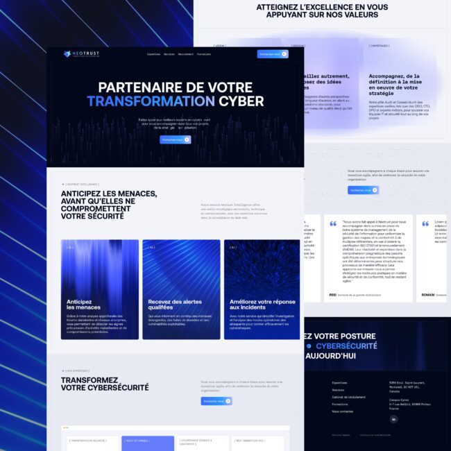 Landing page sur-mesure via WordPress